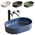 Omnires OVO Countertop Sink 3D model small image 1