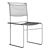 Modern Bauhaus Style Chair 3D model small image 3