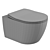 Ceramica Nova PEARL Wall-Hung Toilet 3D model small image 4