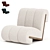 Sleek Tamsin Armchair 2014 3D model small image 1