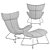 Imola Lounge Armchair 3D Model 3D model small image 4