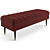 Eichholtz Margot Upholstered Bench 3D model small image 3