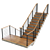 Contemporary Concrete Staircase Design 3D model small image 4