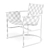 Luxury Comfort Lounge Chair 3D model small image 6