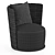 Roberto Cavalli Lounge Occasional Chair - 3D Model 3D model small image 4