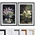 Modern Floral Picture Frame Set 3D model small image 1