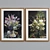 Modern Floral Picture Frame Set 3D model small image 4