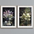 Modern Floral Picture Frame Set 3D model small image 5