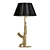 Philippe Starck Gold Gun Table Lamp 3D model small image 1