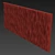 Parametric Rail Panel Texture Set 3D model small image 6