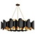 Elegant Hudson Valley Banks Chandelier 3D model small image 1