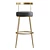 Gold Metal Barstool by Maison Hause 3D model small image 2