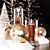 Layered Winter Decor Set 3D model small image 9