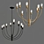 Kichler Hatton 8-Light Chandelier 3D model small image 3