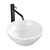 Salini Gloria Countertop Sink 3D model small image 2