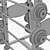 Barbell Set Rack 01: High-Quality 3D Model 3D model small image 5