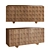 Elegant Winslow Credenza Storage Solution 3D model small image 1