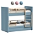 Cosy Kids Bunk Bed - 3D Visualization Ready 3D model small image 1