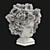 Translated Description: "Pot with a flower instead of 'hair'"
Title:  Flower Pot Hair Planter 3D model small image 6