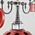 Vintage Fire Hydrant Telephone Art 3D model small image 3