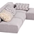 Chento Loft Sofa with Modern Design 3D model small image 3