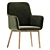 Contemporary Mark Armchair Collection 3D model small image 1