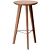  Zanotta Ido Bar Stool 3D model small image 1