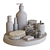 Modern Bathroom Accessory Set - 3D Model 3D model small image 5