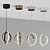 Modern LED Pendant Light Fixture 3D model small image 3