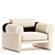 Mid-Century Comfort Charm 3D model small image 1