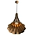 Vintage Gramophone Pendant Light 3D model small image 2