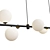 Sleek Modern Pendant Light 3D model small image 2