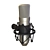 Tascam TM-80 Studio Condenser Microphone 3D model small image 3