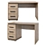 HOFF Oslo Writing Desk 3D model small image 1