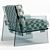 Minimalist Modern Reflect Chair 3D model small image 3