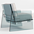 Minimalist Modern Reflect Chair 3D model small image 5