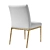 Premium Thaddeus Fabric Side Chair 3D model small image 2