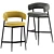 Nena Stool by Zanotta: Elegant Design 3D model small image 1