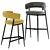 Nena Stool by Zanotta: Elegant Design 3D model small image 3