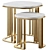 Modern Minimalist Side Table TARTU 3D model small image 1