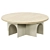 Arcolor Beige Coffee Table Modern 3D model small image 1