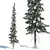 Winter Taiga Spruce (20m) 3D model small image 2