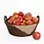 Fruitful Basket, Natural Delight, Apple Appeal 3D model small image 1