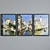 Venetian Landscape Frame Set 3D model small image 2