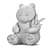 Soft Panda Plush Toy 3D model small image 5