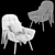 Elegant Mantra Armchair: 3D Download 3D model small image 6