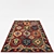 Set of 6 High-Quality Rugs 3D model small image 6