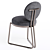  Elegant Modern Double-T Chair 3D model small image 3