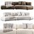 Translation: COSY CURVE Sofa
Title: Elegant COSY CURVE Modern Design 3D model small image 2