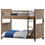 TANNER Low Bunk Bed 3D Model 3D model small image 3